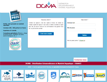 Tablet Screenshot of dgma.fr